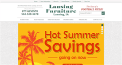 Desktop Screenshot of lansingfurniture.com